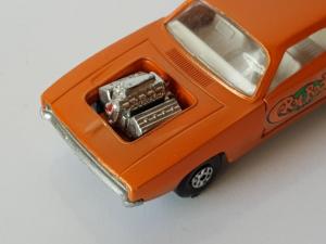 Matchbox Speed Kings K-22 Dodge Dragster Orange