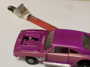 Matchbox Speed Kings K-22 Dodge Dragster Pink