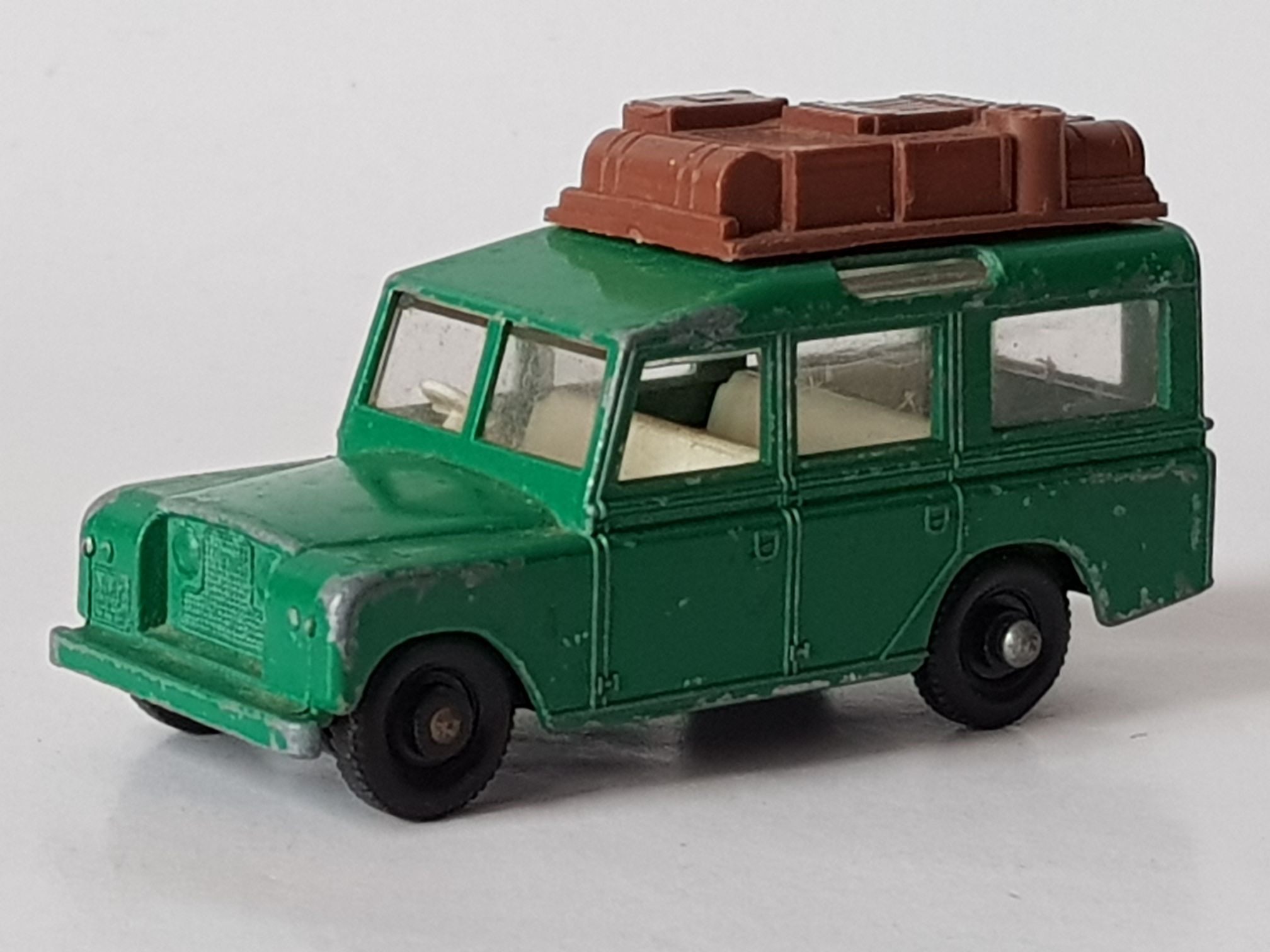 Voiture Miniature Matchbox 1-75 - Land Rover Safari - Modèle Occasion De Collection